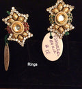 Kundan Adjustable Ring
