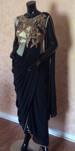 Saree Gowns : Fusion of Indian and Western Wear