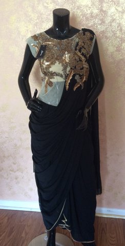 Saree Gowns : Fusion of Indian and Western Wear
