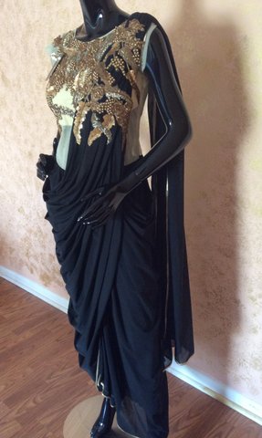 Saree Gowns : Fusion of Indian and Western Wear