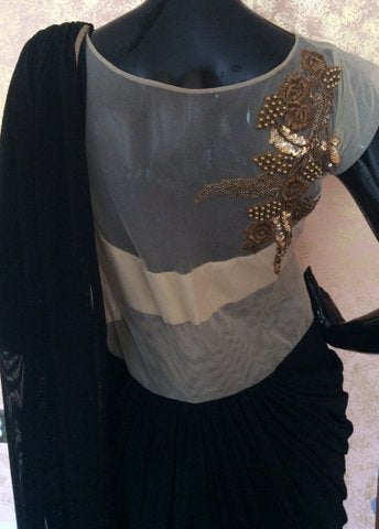 Saree Gowns : Fusion of Indian and Western Wear
