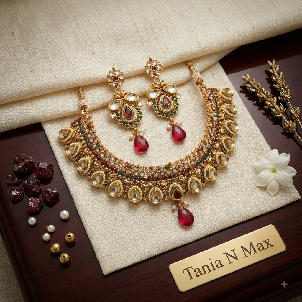 Kundan Heritage Collection Choker & Earring Set
