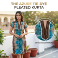 Satin Kurtis -'Tie N Dye'
